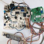 برد کولر گازی سامسونگ مدل DB93-05744A-LF به همراه برد نمایشگر اورجینال