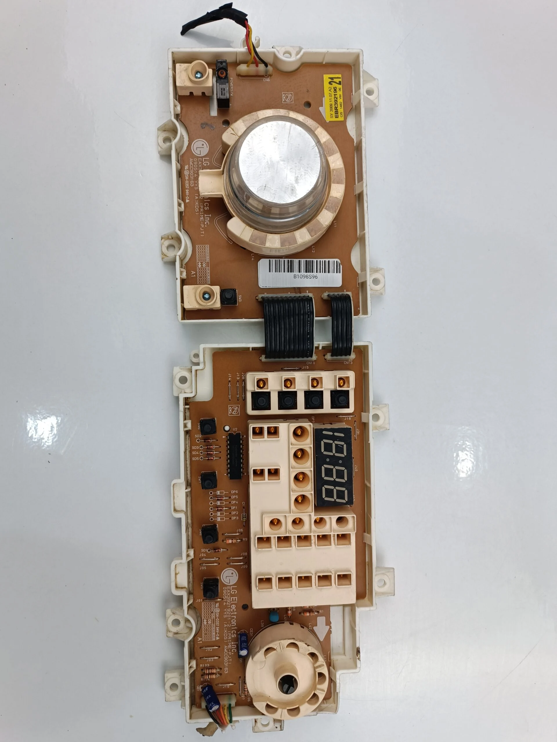 lgw-display-EBR392196 برد نمایشگر لباسشویی ال جی مدل EBR392196 بردینو
