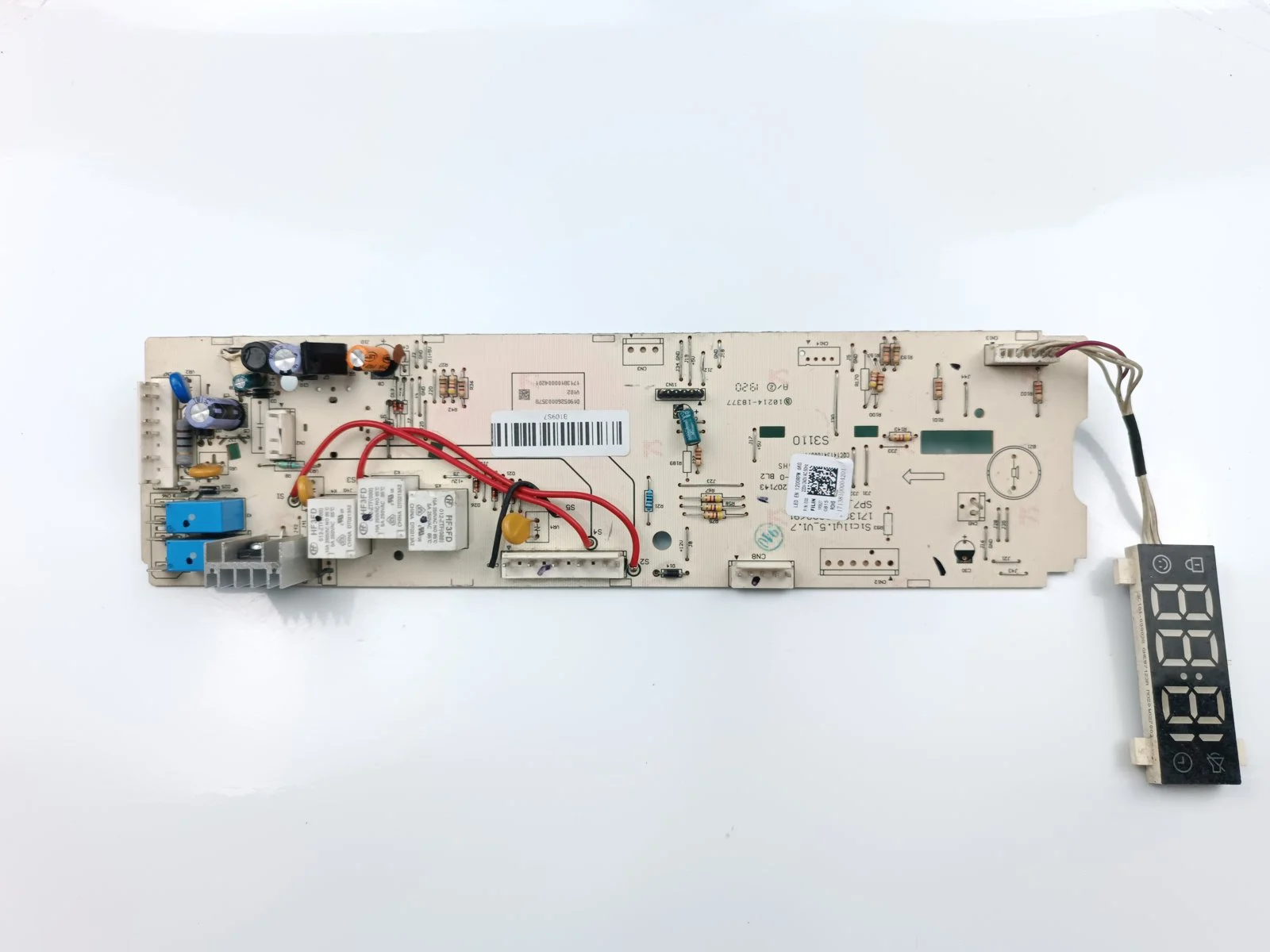 برد کنترل ماشین لباسشویی مدل Sicily1.5 V1.7 برد کنترل ماشین لباسشویی مدل Sicily1.5 V1.7